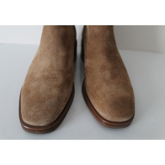 3.1 PHILLIP LIM Alexa Suede Ankle Boots Light Brown Size IT 37/ US 7 - Picture 3 of 12